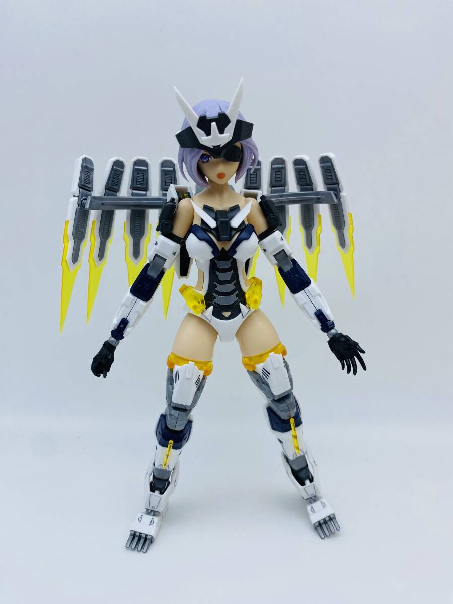 将魂姫 MS GENERAL 1/10 三国シリーズ 夏侯惇 陸吾 機甲少女 プラモデル 完成品・ジャンク　墨入れ_画像2