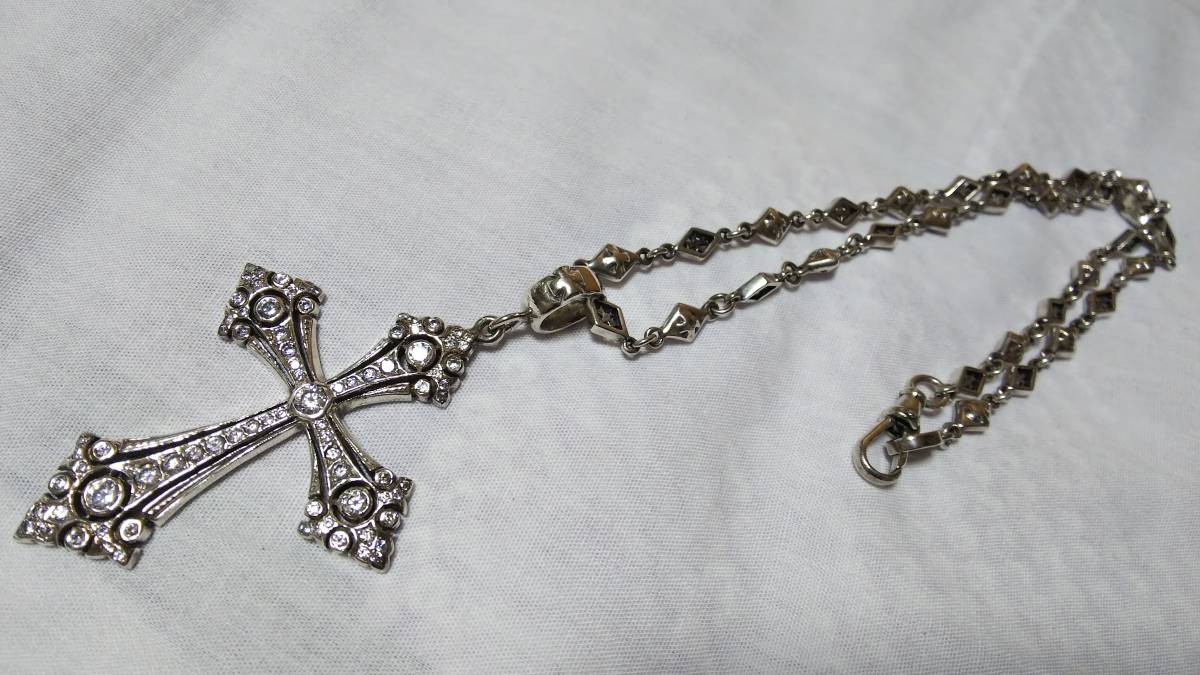  regular highest grade! Loree Rodkin Loree Rodkin fancy Cross silver 925 open gothic necklace 42cm maximum Large XL pendant top 