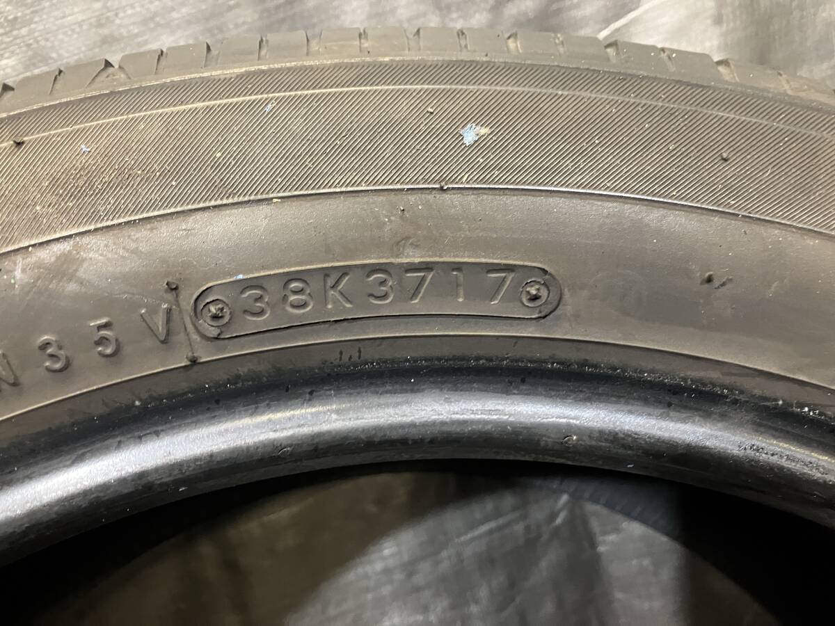 トーヨー 235/50R18 TRANPATH R30 2本セット 中古タイヤ 235/50-18 アルファード ヴェルファイア XC70 Q3 などの画像6