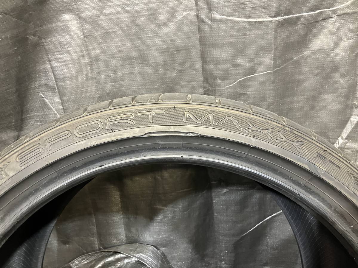 バリ溝 ダンロップ 255/35R19 SP SPORT MAXX RT 2本セット 中古タイヤ 255/35-19 RCF Ｚ4 3シリーズ 4シリーズ A4 等_画像6