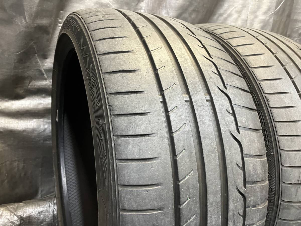 バリ溝 ダンロップ 255/35R19 SP SPORT MAXX RT 2本セット 中古タイヤ 255/35-19 RCF Ｚ4 3シリーズ 4シリーズ A4 等_画像2