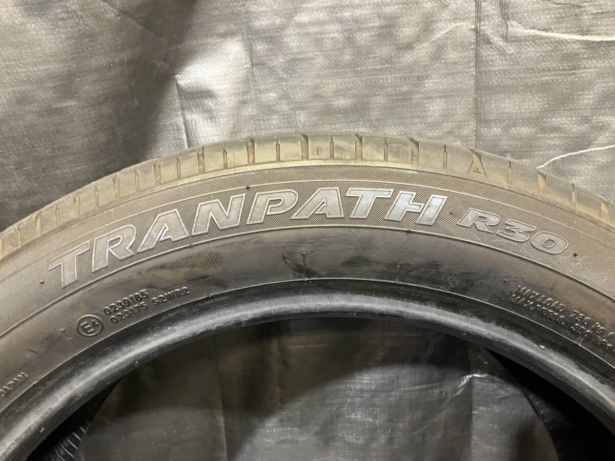 トーヨー 235/50R18 TRANAPTH R30 2本セット 中古タイヤ 2021年製 235/50-18 アルファード ヴェルファイア Q3の画像7