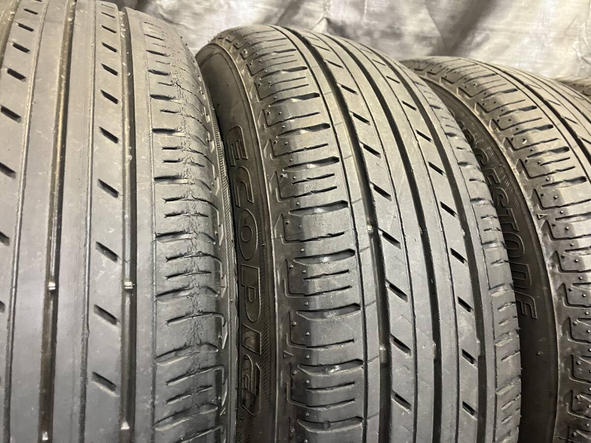 売り切り ブリヂストン 185/60R15 ECOPIA EP150 4本セット 中古タイヤ 185/60-15 アクア フィルダー シエンタ ヴィッツ などの画像3