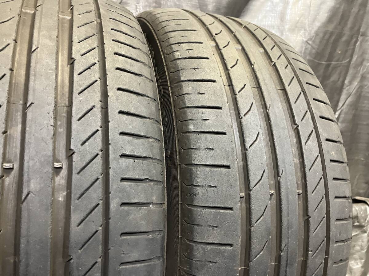 コンチネンタル 225/45R17 CSC5 MO 2本セット 中古タイヤ 225/45-17 Aクラス オーリス SLC などの画像3