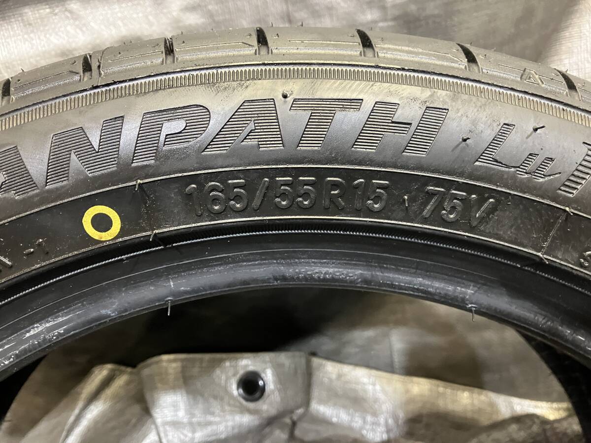 極上品 トーヨー 165/55R15 TRANPATH LuK 1本のみ 2023年製 イボ付き 165/55-15の画像7