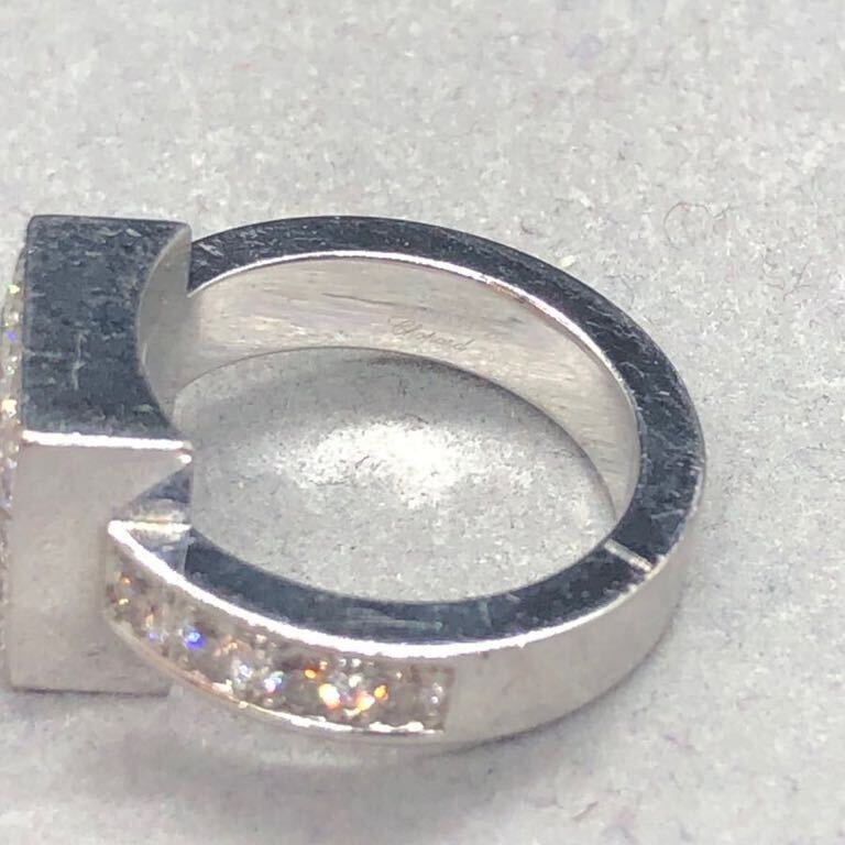  быстрое решение Chopard Chopard happy бриллиант квадратное кольцо кольцо 