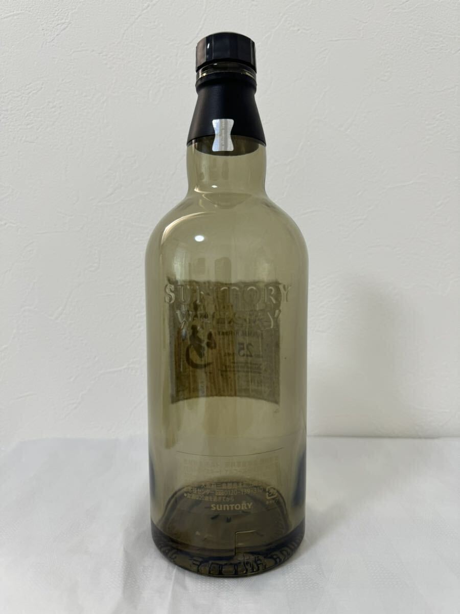 サントリー山崎25年 空ボトル、化粧箱、ウレタンの画像3
