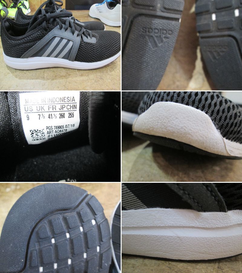 ★0426★③adidas 26㎝ 4足 未使用&USED adizero Feather RK2 アディダス アディゼロ フェザー RK2/Cloudfoam シューズ ランニング 軽量★の画像5