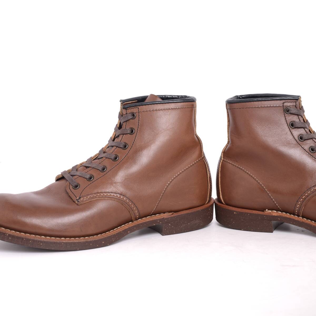 【良品】【廃盤 14年製】レッドウィング #9161 US9 ベックマン ブラックスミス プレーントゥ 茶 ブラウン RED WING BECKMAN BLACK SMITH_画像6