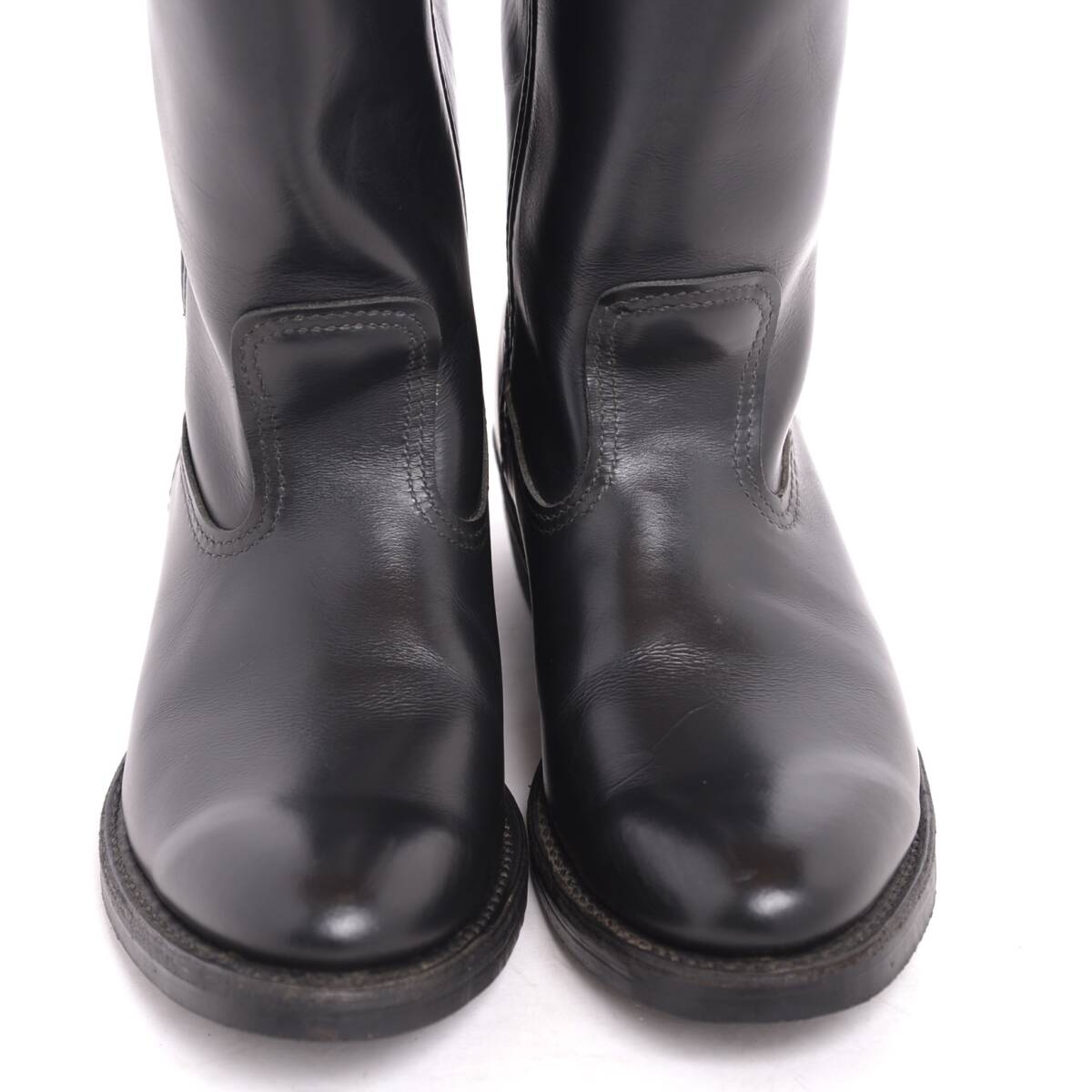 良品】07年製 レッドウィング #8155 US8 5Eペコスブーツ 黒 良品】07年製 レッドウィング #8155 US8 5Eペコスブーツ 黒