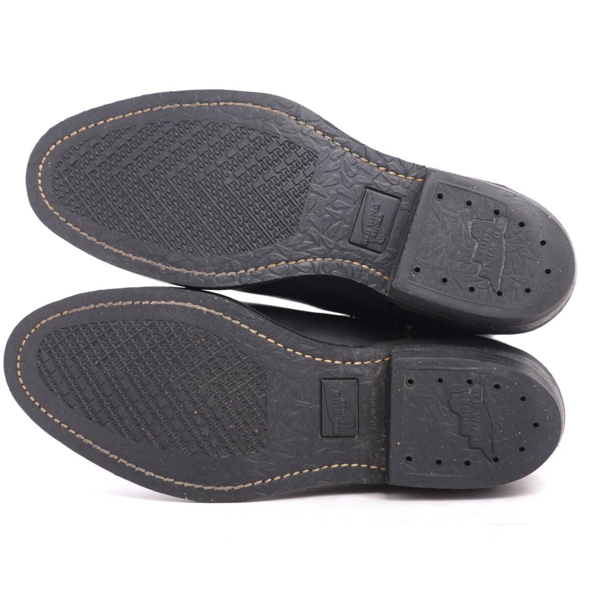 良品】07年製 レッドウィング #8155 US8 5Eペコスブーツ 黒 良品】07年製 レッドウィング #8155 US8 5Eペコスブーツ 黒