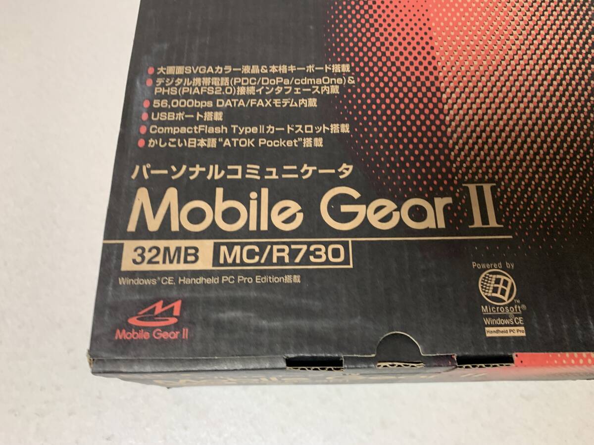 NEC パーソナルコミュニケータ Mobile GearⅡ 32GB MC/R730 未使用の画像8