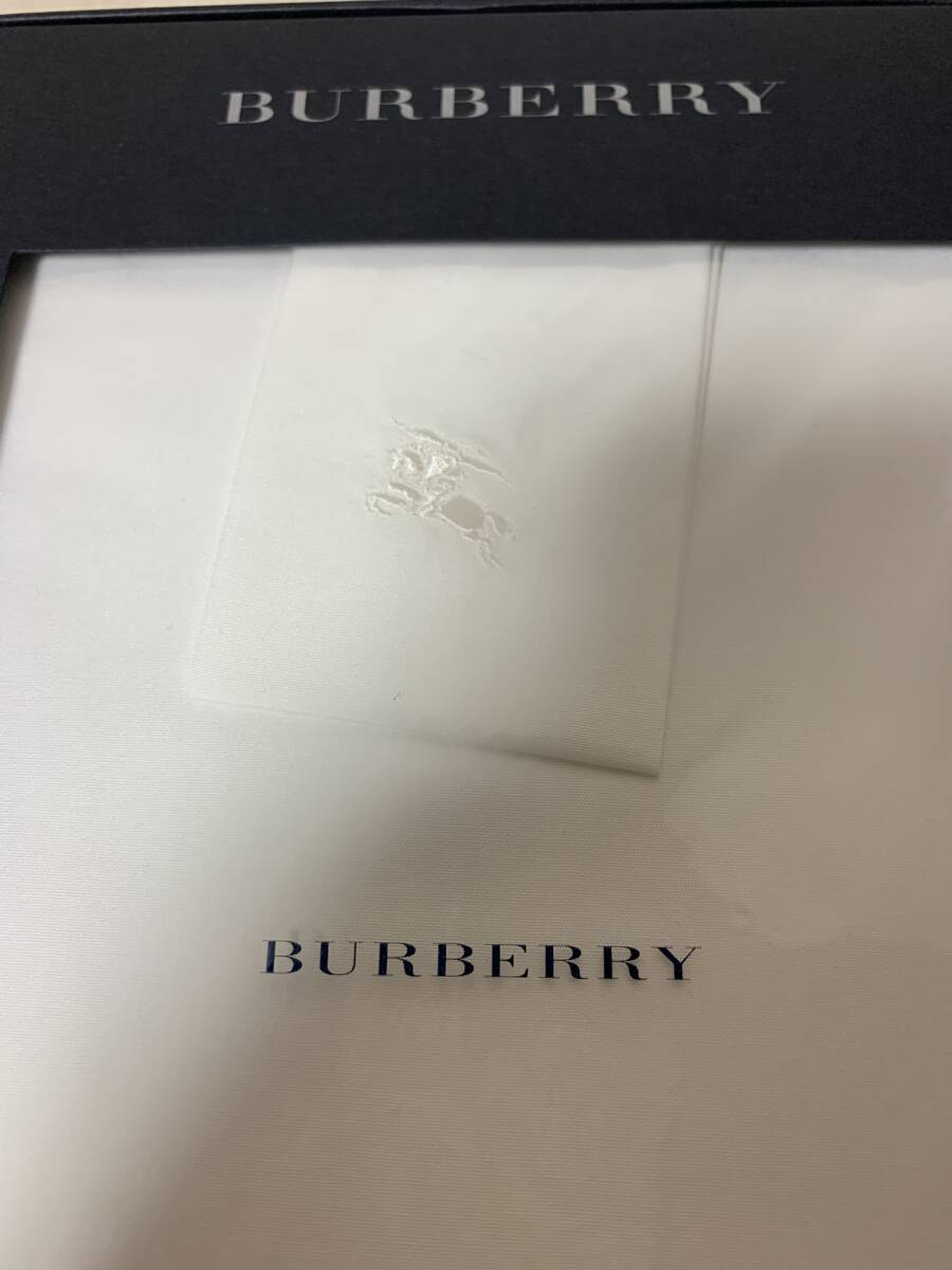 Burberrys バーバリー ワイシャツ生地 仕立券付(期限切れ) 白無地 綿100％ 日本製 未使用_画像2