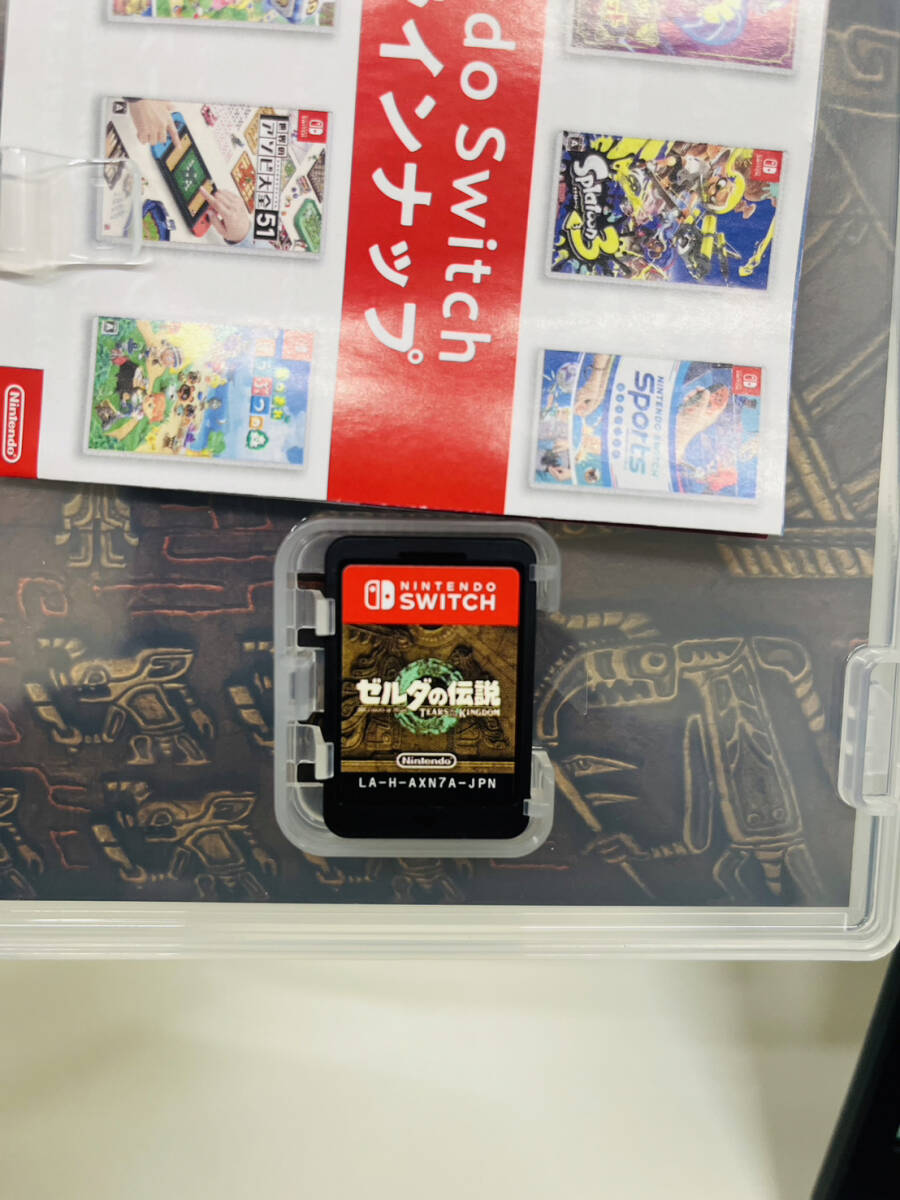 【C-23289】【1円～】 Nintendo Switch ゼルダの伝説 ティアーズ オブ ザ キングダム ゲーム 任天堂 スイッチ ソフト RPG 中古 動作未確認の画像6