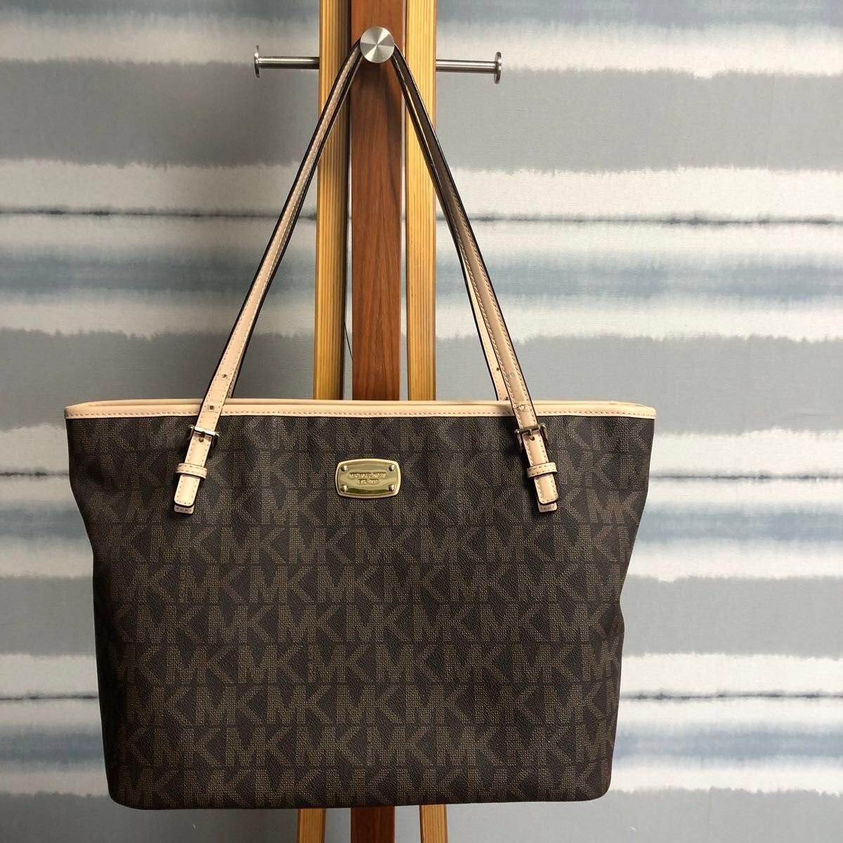 美品！【MICHAEL KORS】マイケルコース　トートバッグ　ハンドバッグ　ブラウン　