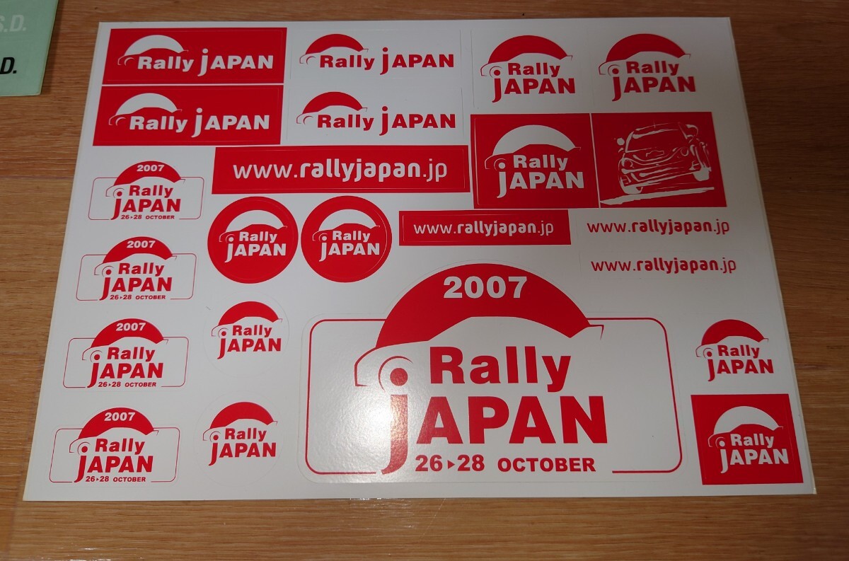  Rally Japan различный комплект 200420072008 все Япония Rally игрок право Hokkaido Sapporo Obihiro WRC RallyJapan CUSCOkyarose Cusco WR машина World Rally Championship 