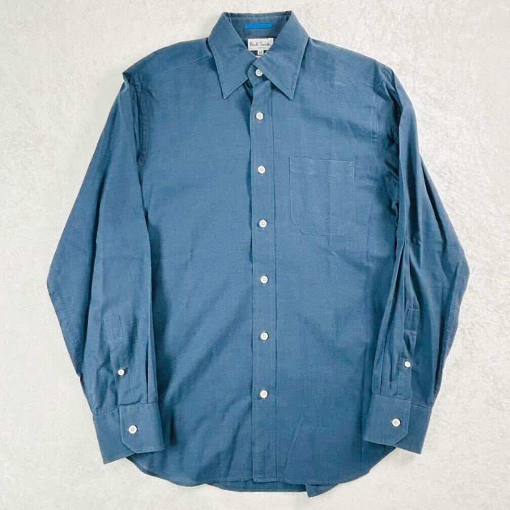 a Paul Smith LONDON ポールスミスロンドン　長袖シャツ　ドレスシャツ　size M 日本製　男性用　メンズ_画像1