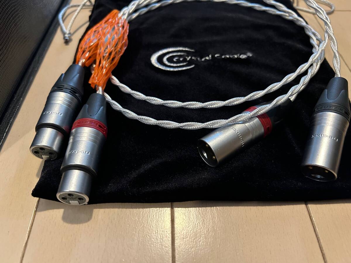 CRYSTAL CABLE Reference Diamond XLR 1m scratch equipped 
