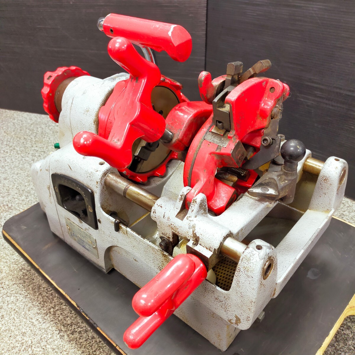 〇REX レッキス パイプマシン NS25AⅢ ねじ切り機 ネジ切り機 〇REX レッキス パイプマシン NS25AⅢ ねじ切り機 ネジ切り機
