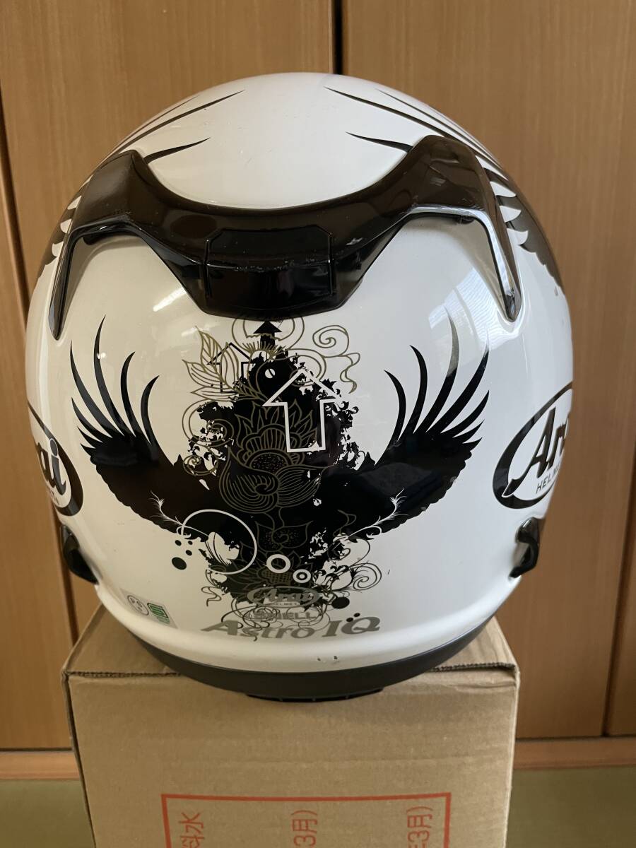 Arai Astro IQ グラフィック サイズXL （61.62cm） 中古 まだ使用可能です。の画像4