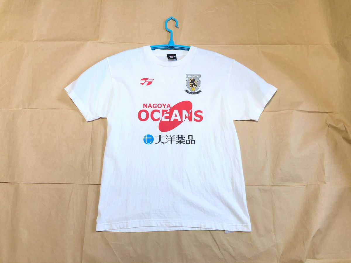 フットサル 名古屋オーシャンズ tシャツ XL 白 TOPPER サッカー ユニフォーム風