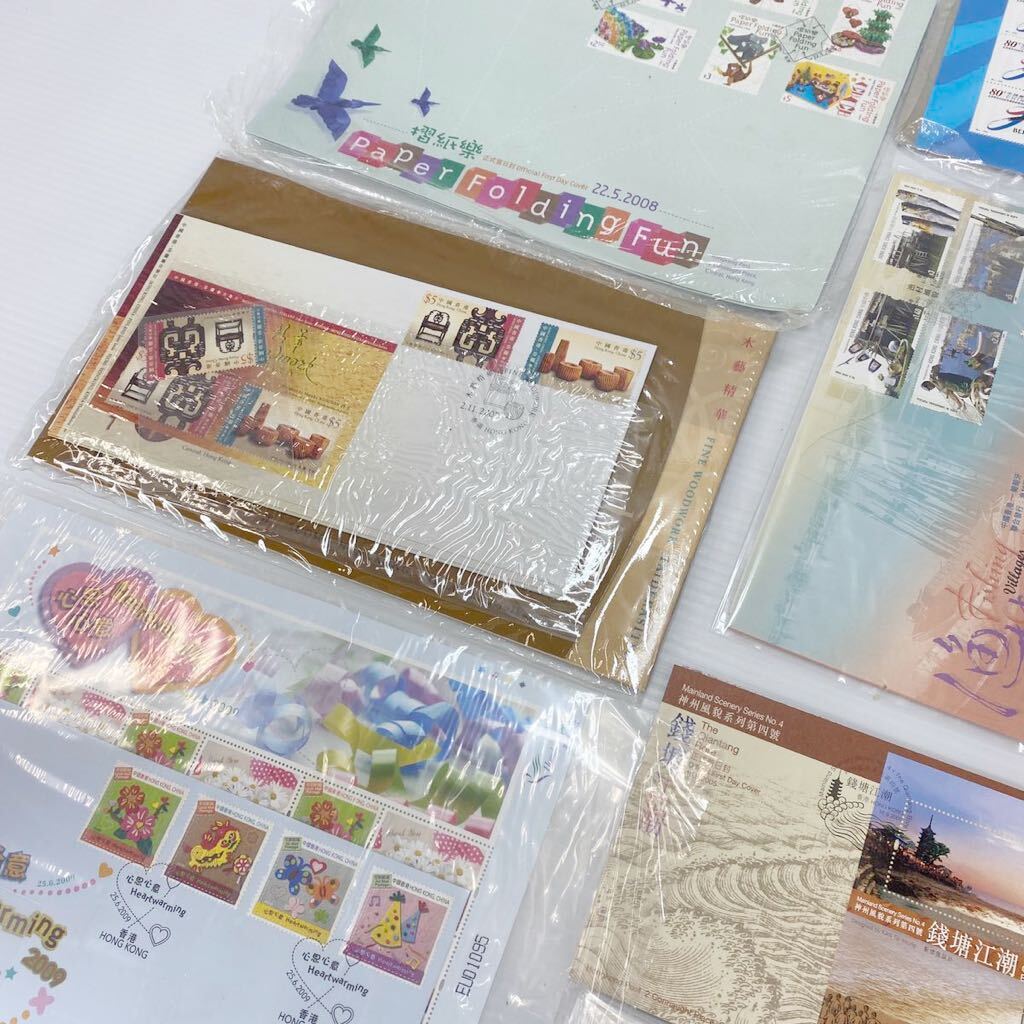 [1 jpy start ] rare scenery picture China Hong Kong Disney fine art First Day Cover stamp postcard etc. unused stamp large amount 50 sheets and more collection storage goods 