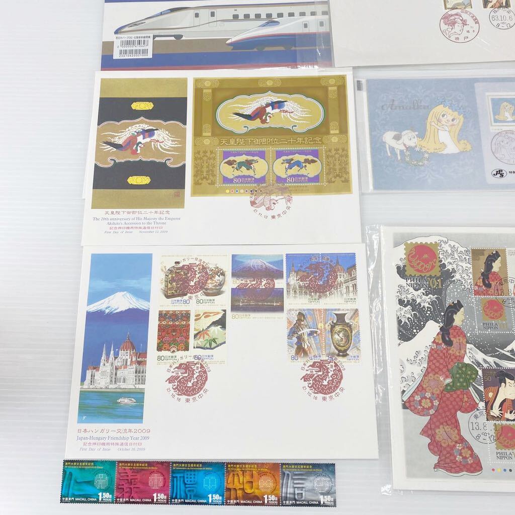 【1円スタート】希少 初日カバー 海外 切手 風景 植物 絵画 記念 大量50枚以上 コレクション 保管品（U22） の画像6
