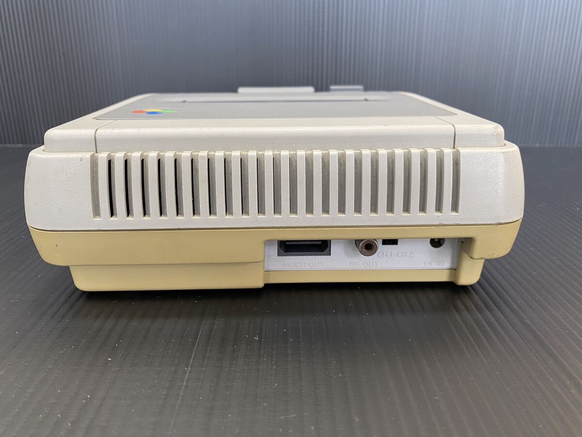 [1 jpy start ]Nintendo nintendo Super Famicom soft set electrification verification only 