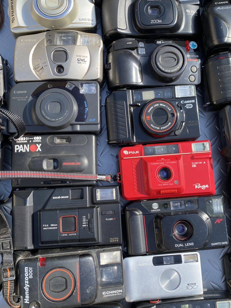 【1円スタート】Nikon PENTAX MINOLTA Canon 等 フィルムカメラ ポラロイド 一眼レフ 50台 動作未確認 ジャンク品_画像4