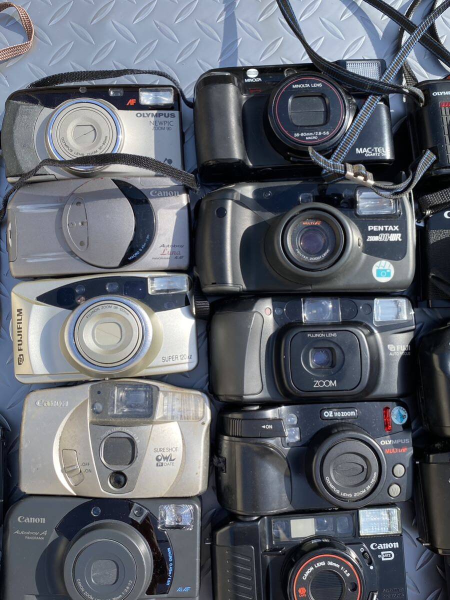 【1円スタート】Nikon PENTAX MINOLTA Canon 等 フィルムカメラ ポラロイド 一眼レフ 50台 動作未確認 ジャンク品_画像3