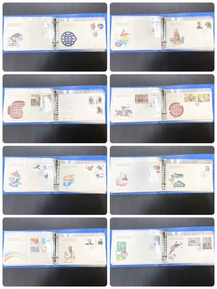 [1 jpy start ] China neck day .FDC First Day Cover 68 sheets 1980~1990 period collection storage goods 