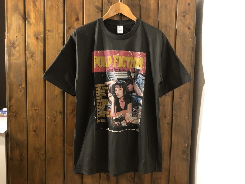 新品●パルプフィクション ビンテージスタイル Tシャツ［XL］●クエンティンタランティーノ/ユマサーマン/マフィア/犯罪映画の画像1