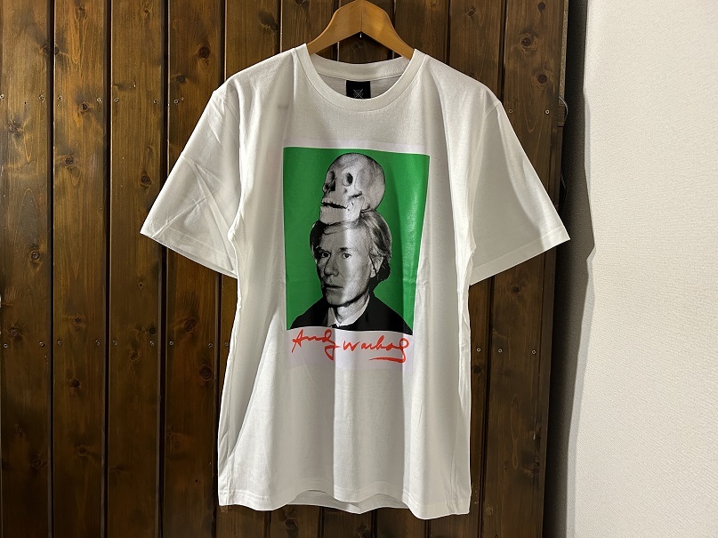 新品●アンディ・ウォーホル ポップアート プリントTシャツ［L］●画家/版画家/芸術家/マルチ・アーティスト/Andy Warholの画像1