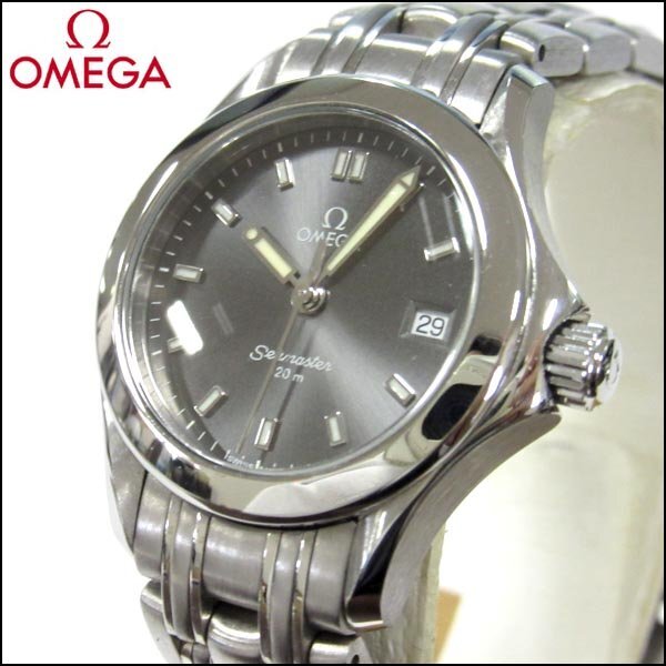 TS オメガ/OMEGA シーマスター レディース腕時計 2511.43 クオーツ 電池交換済み 動作良好_画像1