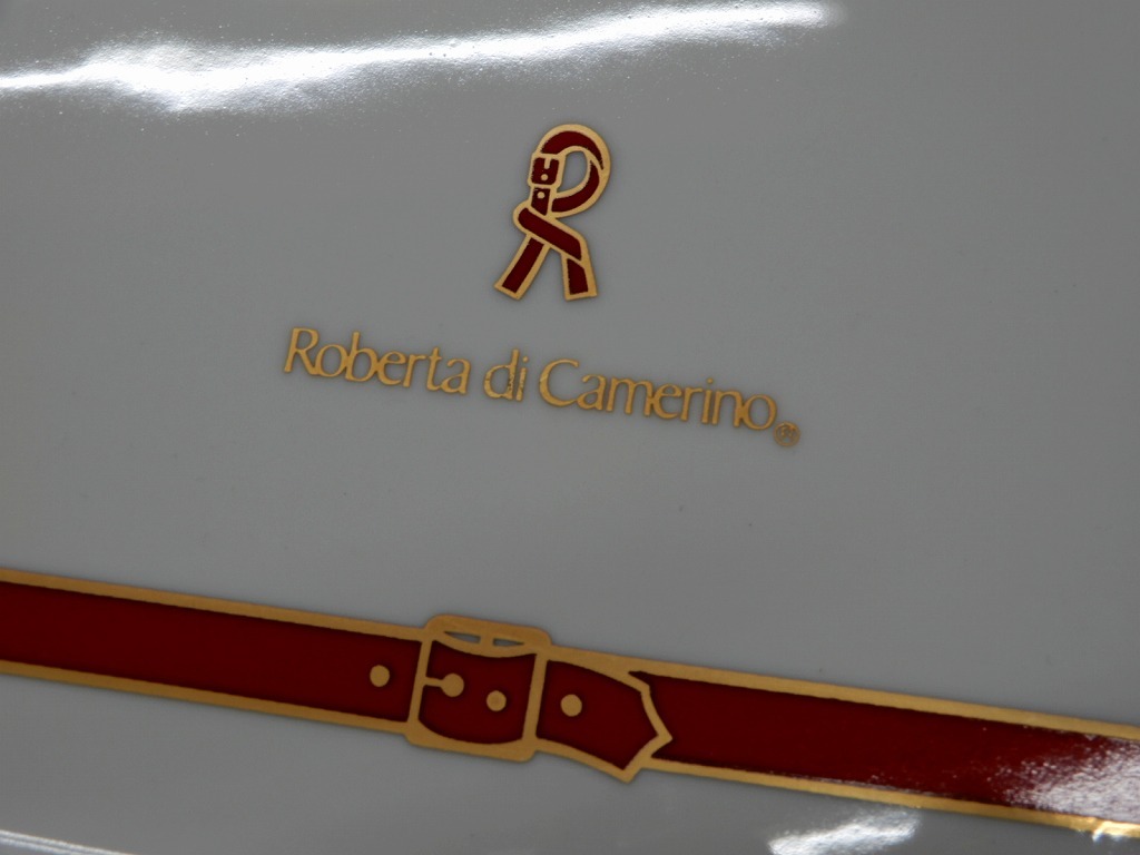 ★Roberta di Camerino ロベルタ 金彩 プレート 皿 飾り皿 ヴィンテージ レトロ★_画像2