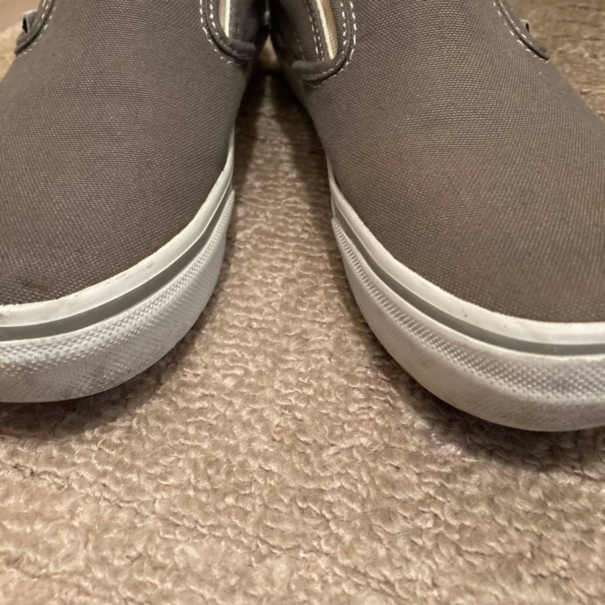 VANS　バンズ　スリッポン　グレー   VANS SLIP ON 23.5㎝　