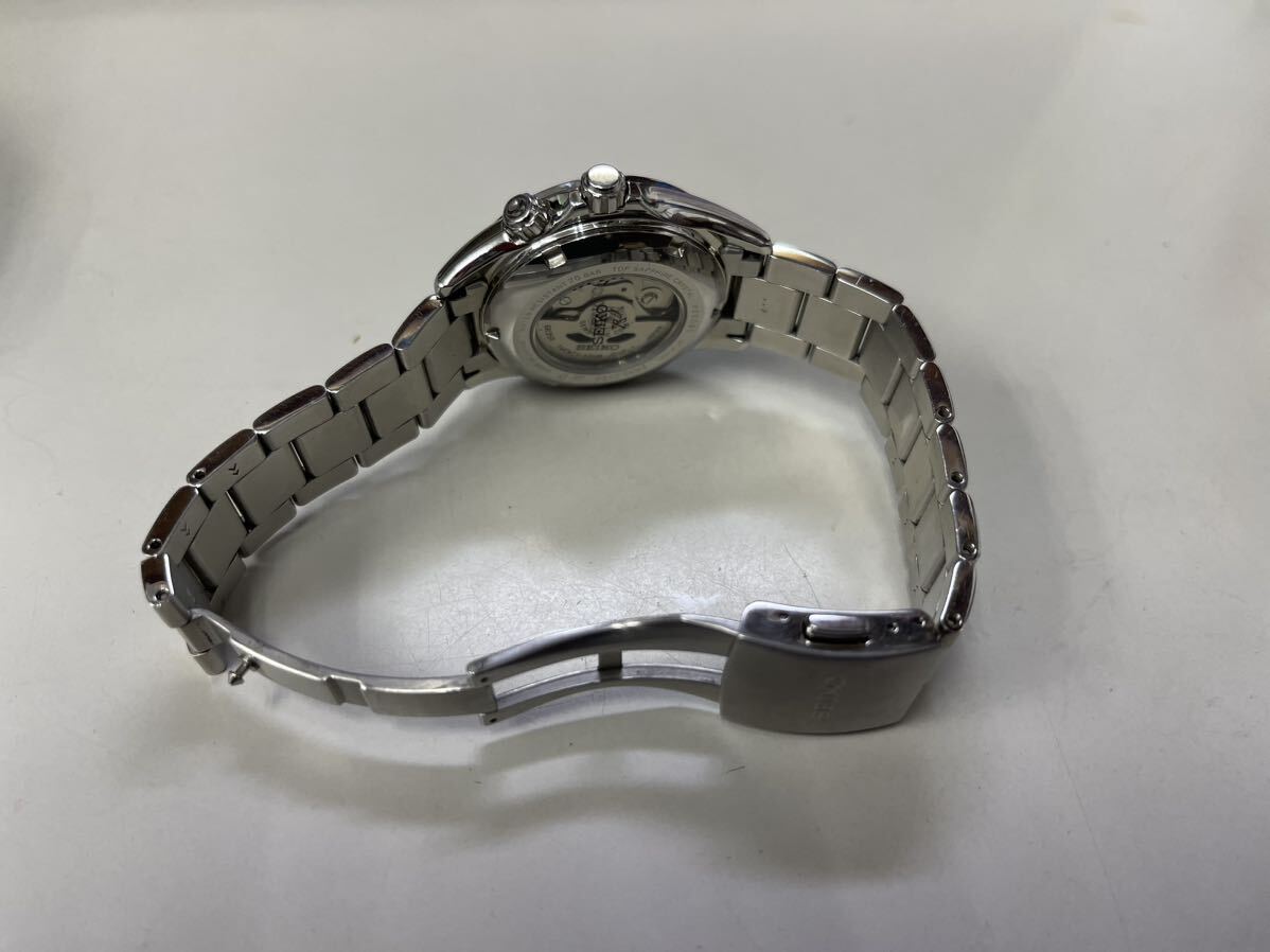 希少セイコー SEIKO アルピニスト・文字盤アイスブルーカラーヨーロッパ限定６Ｒ３５-００Ｅ０自動巻き 腕時計 箱付きプロスペックの画像9