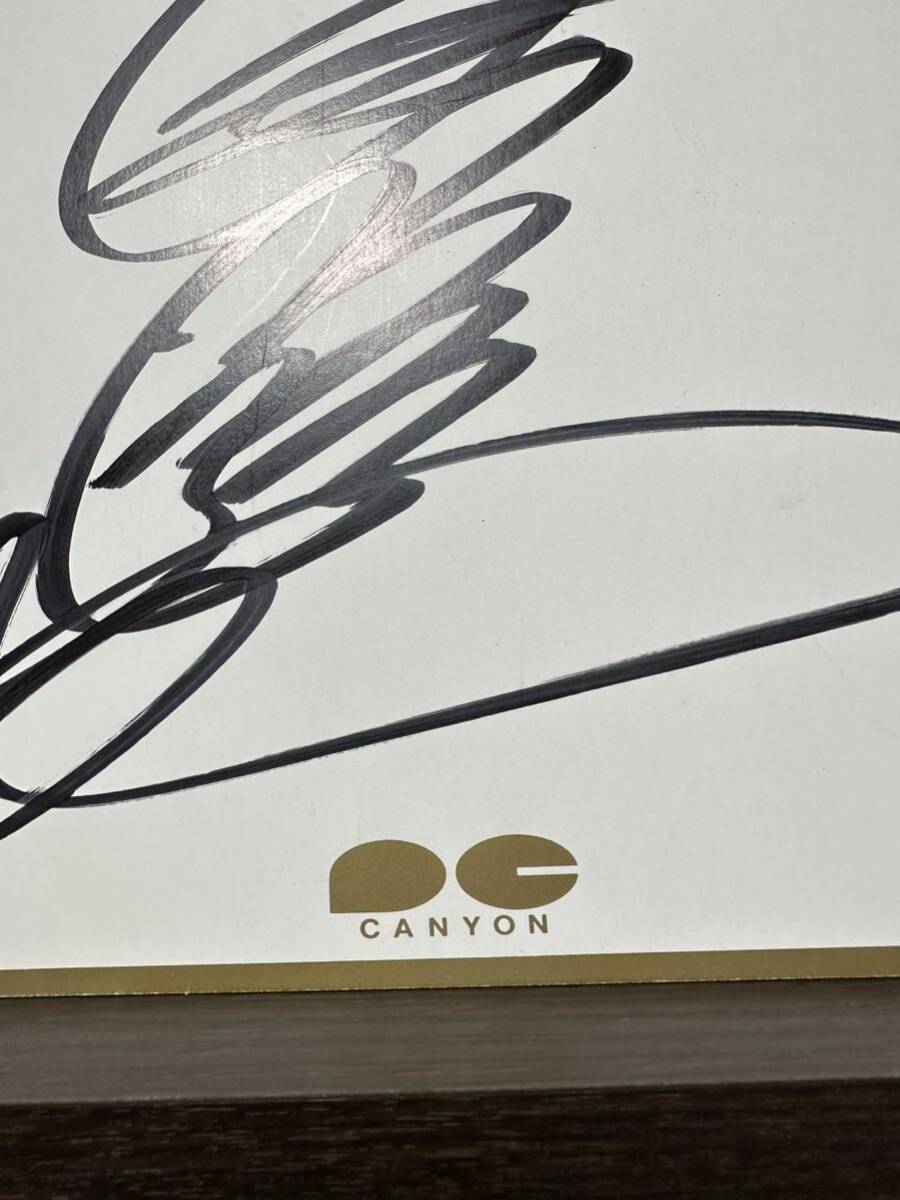  Okada Yukiko autograph autograph square fancy cardboard Canyon 