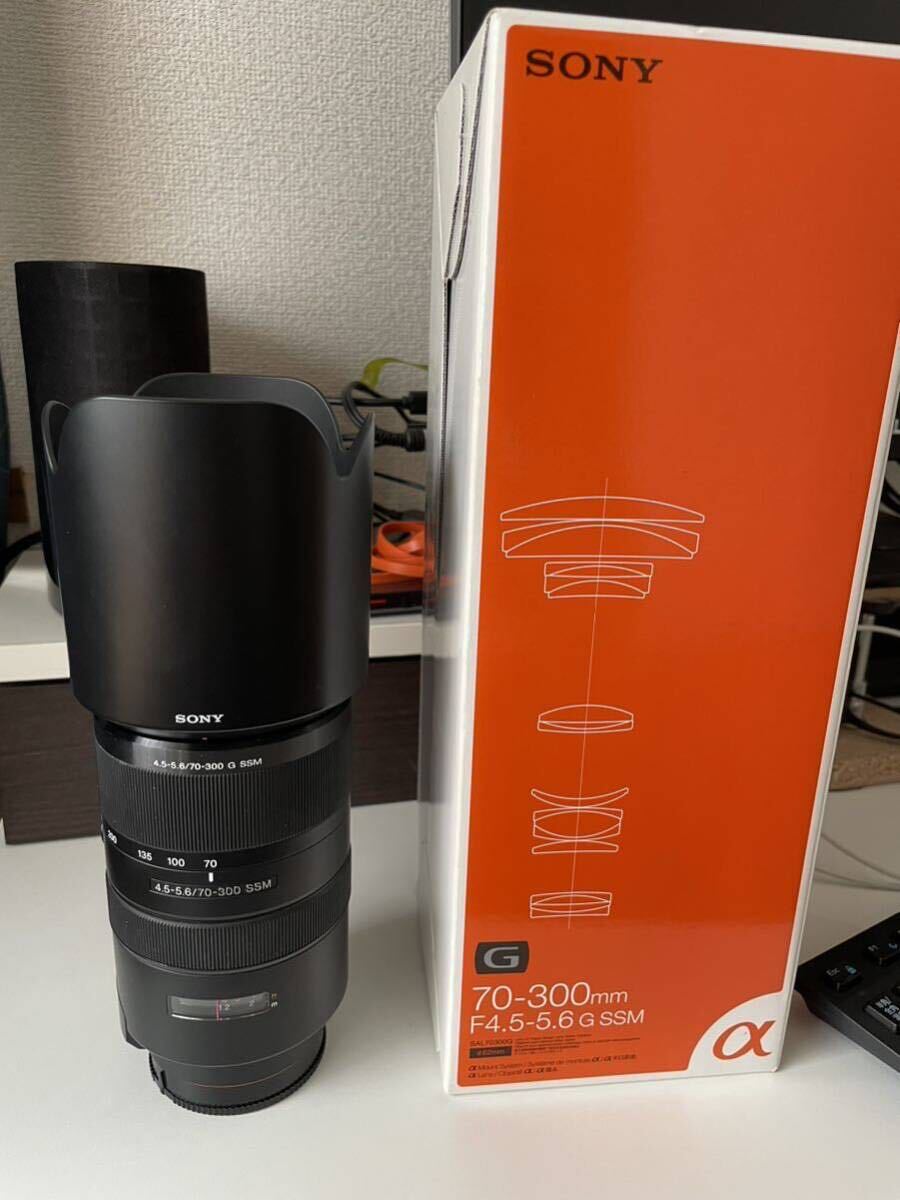 SONY 70-300mm F4.5-5.6 G SSM SAL70300G 中古美品の画像1