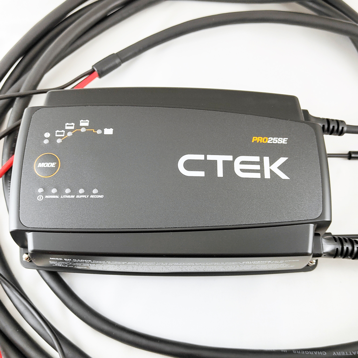 CTEK 業者用 25A PRO25SE NA 「6m充電ケーブル」 急速 充電器 リチウム・バッテリー 対応 日本語取説 40-327 米国市場 シーテック_画像3