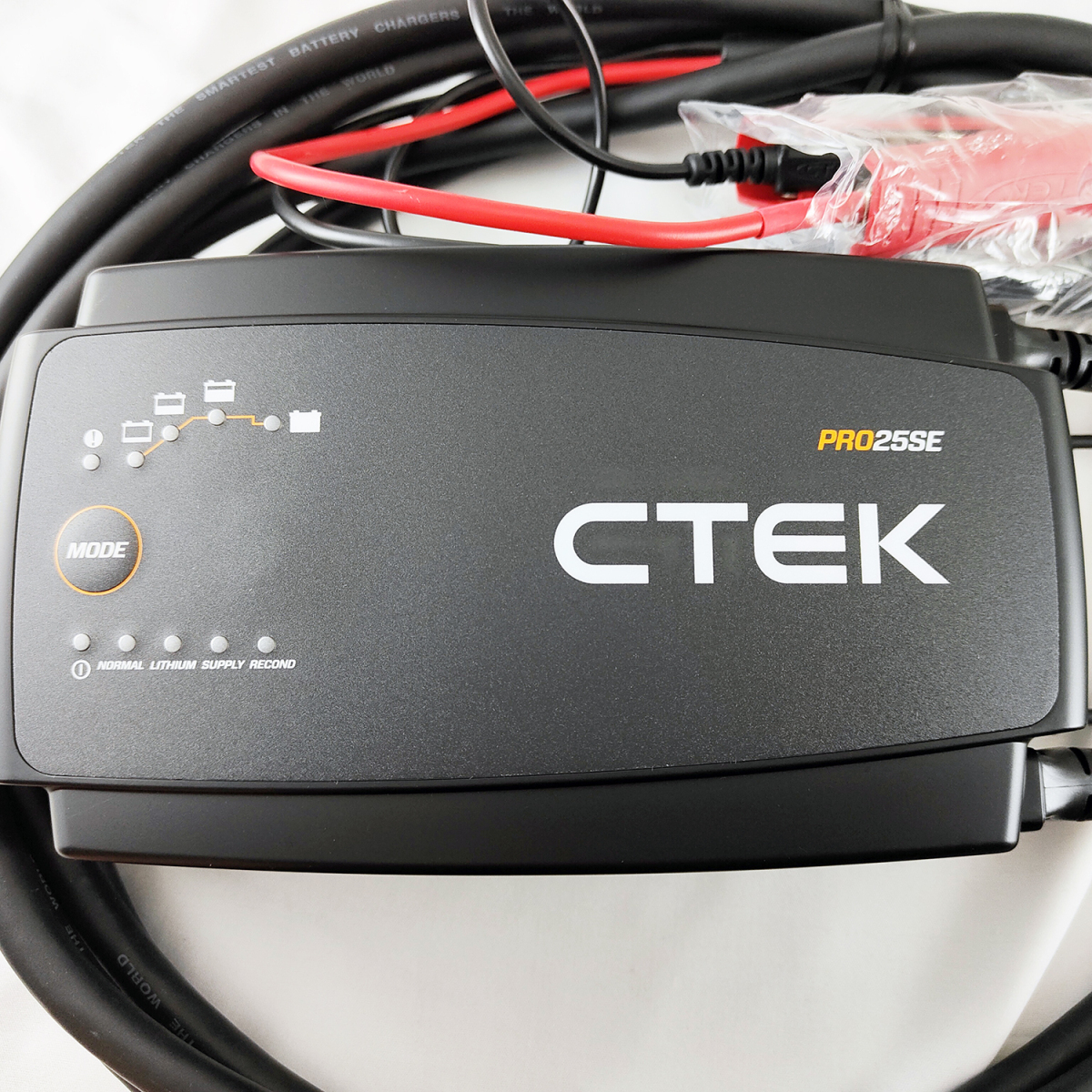 CTEK 業者用 25A PRO25SE NA 「6m充電ケーブル」 急速 充電器 リチウム・バッテリー 対応 日本語取説 40-327 米国市場 シーテック_画像8