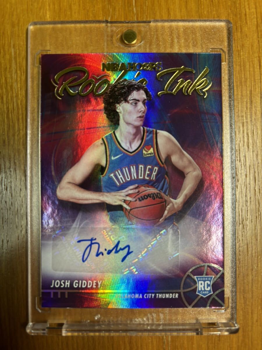 Josh Giddey 2021-22 Hoops NBA Rookie ink RC autoの画像1