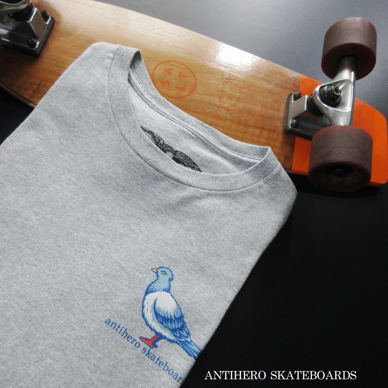 【ANTIHERO SKATEBOARDS アンチヒーロー / カリフォルニア】LIL PIGEON TEE 鳩 Tシャツ Lサイズ!!の画像1