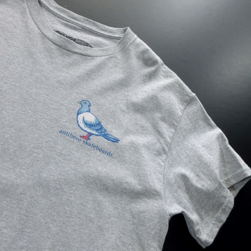 【ANTIHERO SKATEBOARDS アンチヒーロー / カリフォルニア】LIL PIGEON TEE 鳩 Tシャツ Lサイズ!!の画像3