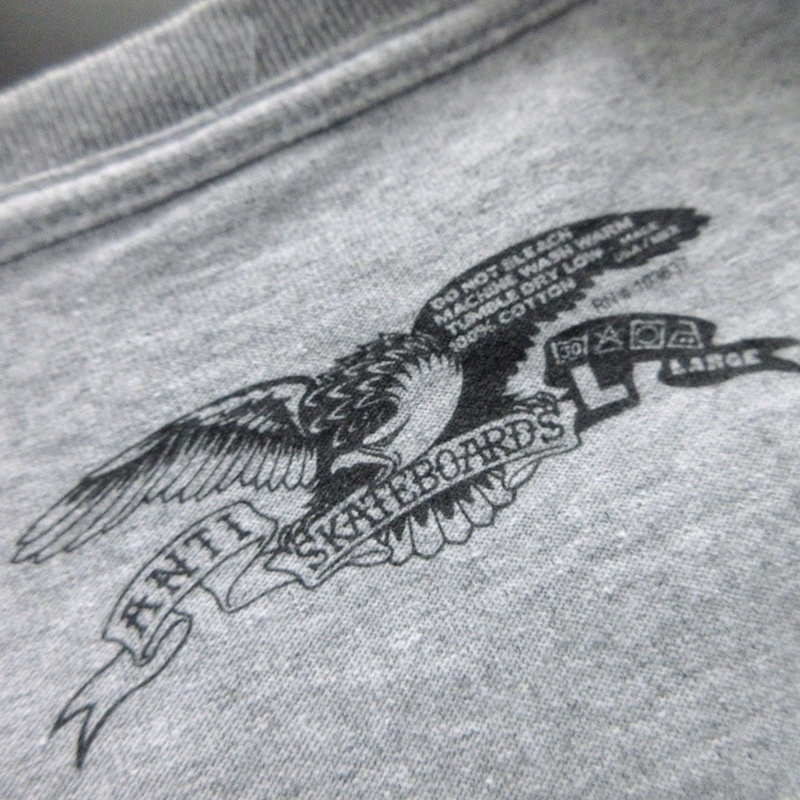 【ANTIHERO SKATEBOARDS アンチヒーロー / カリフォルニア】LIL PIGEON TEE 鳩 Tシャツ Lサイズ!!の画像6