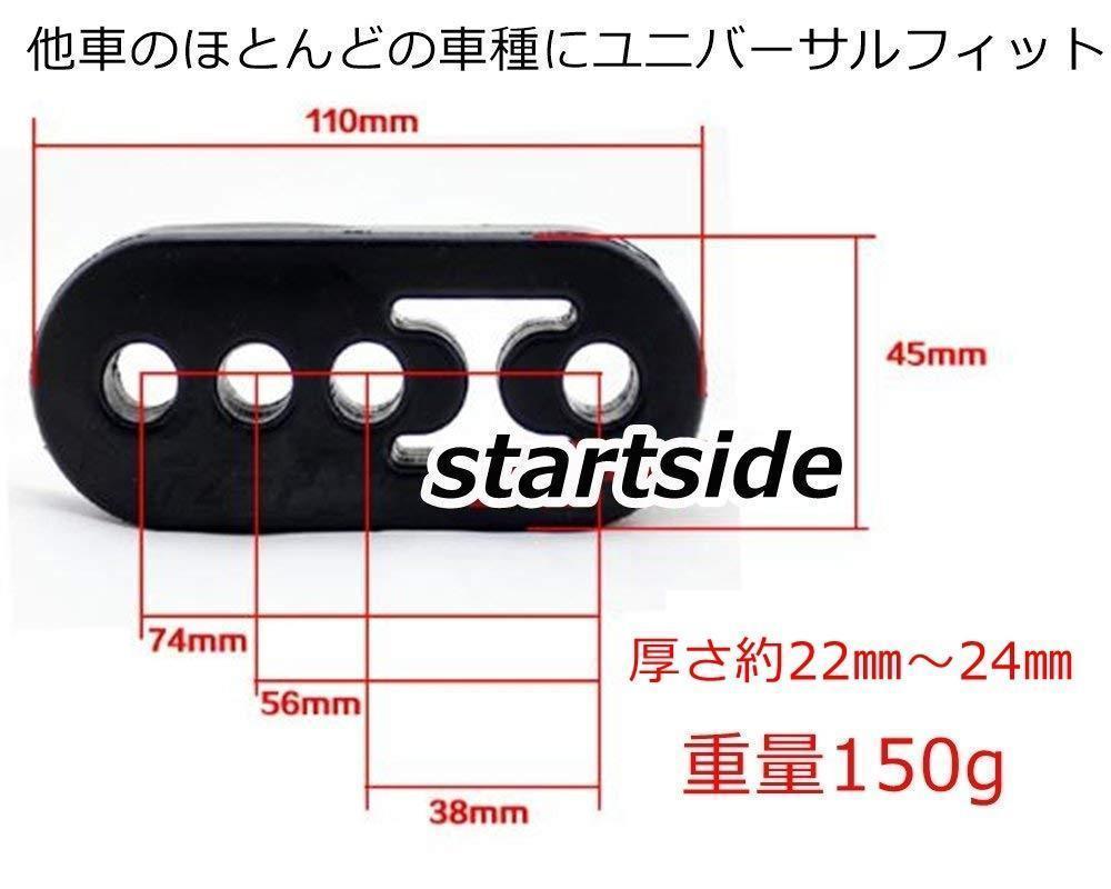 ■匿名配送/送料無料■ マフラー ブランケット ハンガー リング 吊りゴム 車 バイク 青ブルー 2個