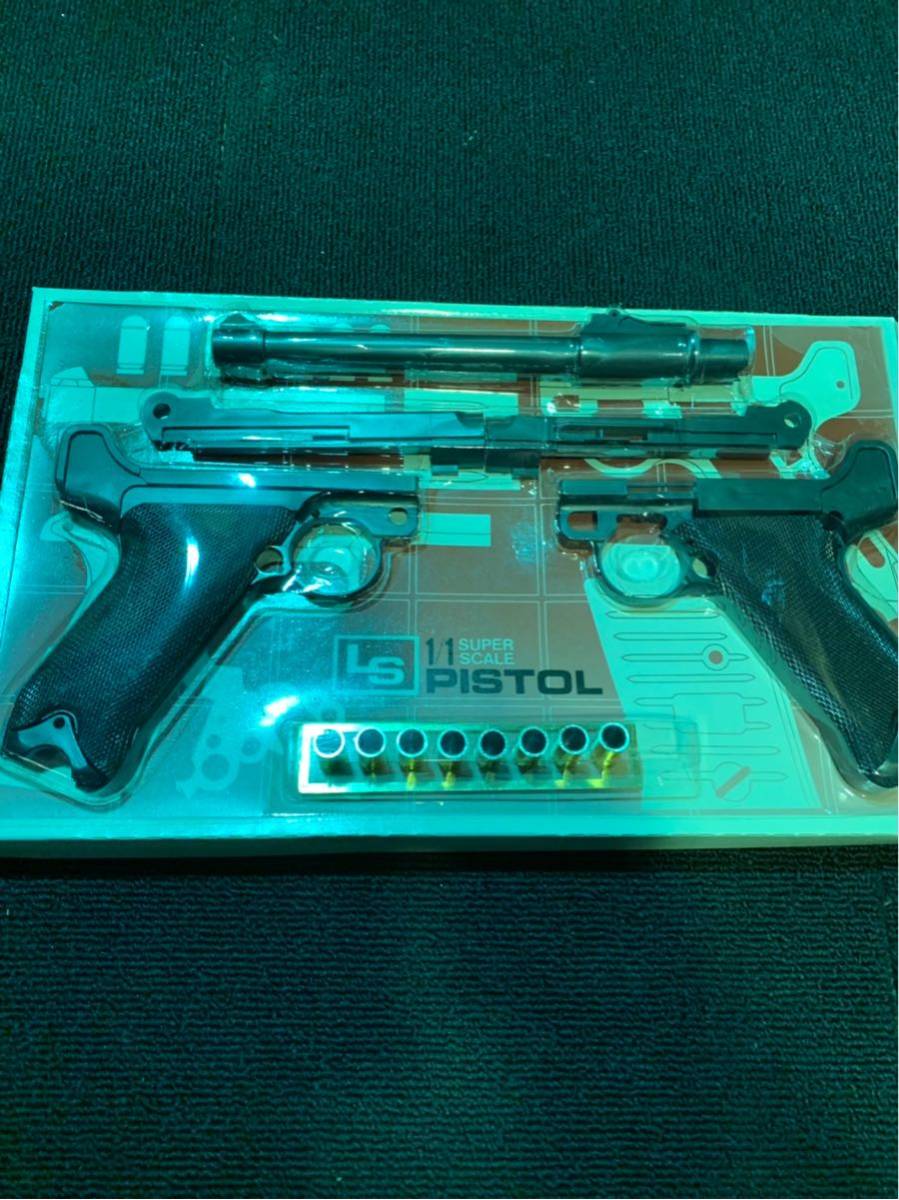 LS 長Lugar LUGER 8肘炮兵類型塑膠模型    原文:LS ロングルガー LUGER ８肘砲兵タイプ プラモデル