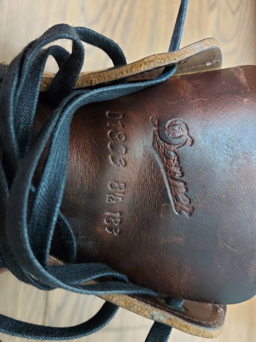 DANNER OCONT D-1803 ダナー オカント US8.5 茶芯 プレーントゥ ブーツ 中古美品の画像5