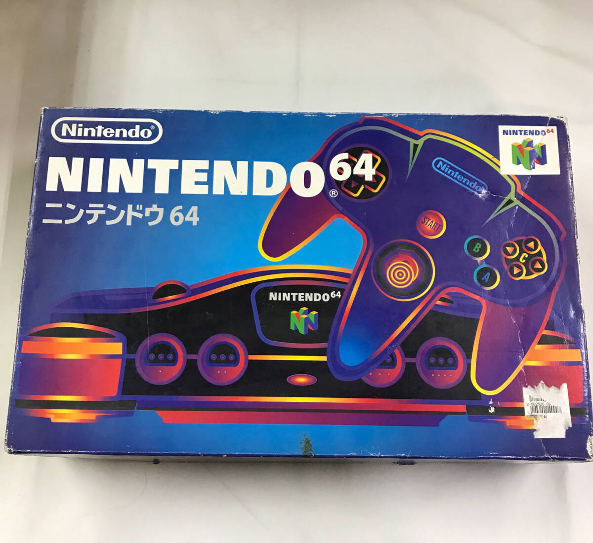 gx704 送料無料！動作品 Nintendo 任天堂 NINTENDO64 本体セット NUS-S-HA 箱入りの画像1