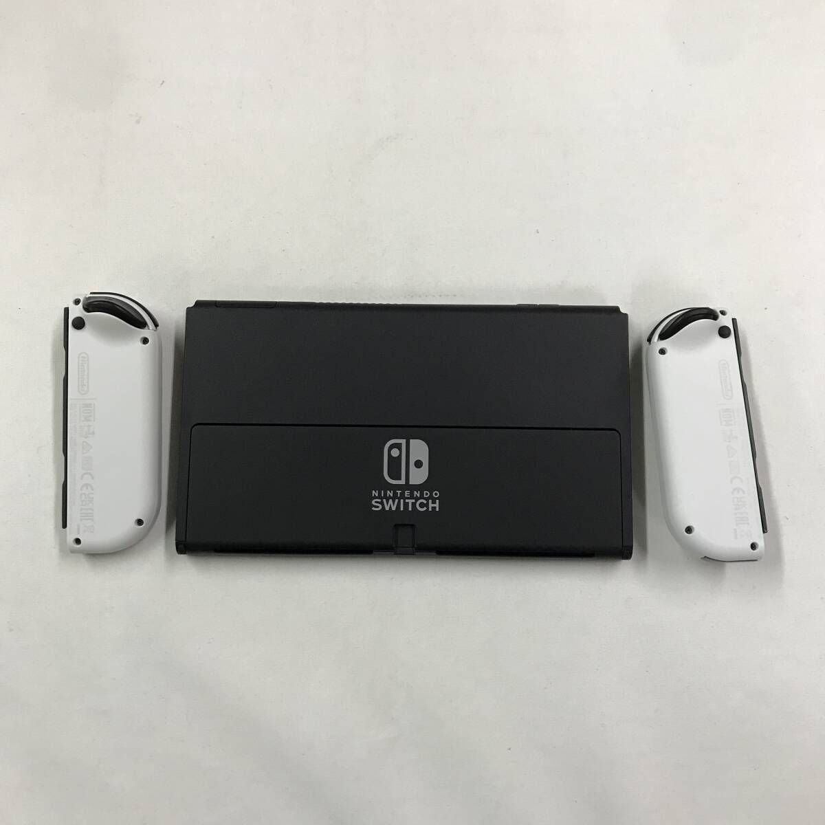 gx744 送料無料！ジョイコンがジャンク品 Nintendo Switch ニンテンドースイッチ 本体 有機ELモデル ホワイトの画像4